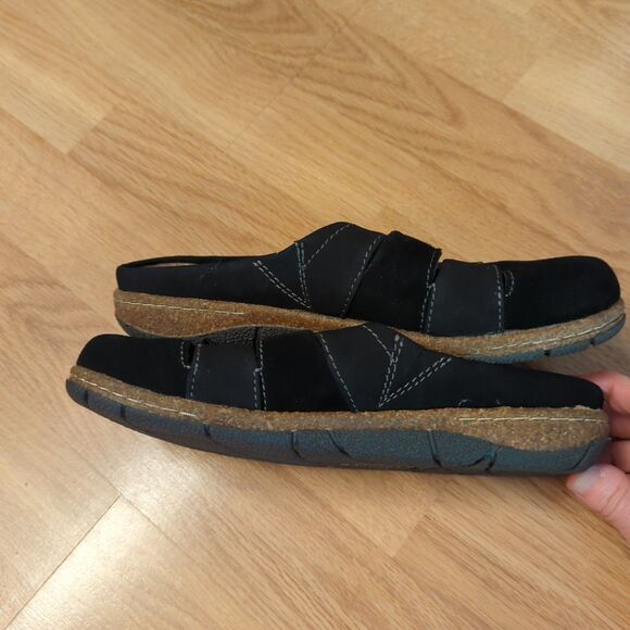 Earth Origins Essential Ellery Clog Mules Slip On Shoes Womens 7 M Black Casual - Picture 4 of 7